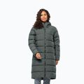 Пуховик жіночий Jack Wolfskin Frozen Palace slate green