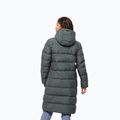 Пуховик жіночий Jack Wolfskin Frozen Palace slate green 2