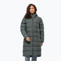 Пуховик жіночий Jack Wolfskin Frozen Palace slate green