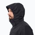 Чоловіча куртка від дощу Jack Wolfskin Feldberg Luntal 3в1 чорна 6