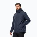 Чоловіча куртка від дощу Feldberg Luntal 3в1 нічна синя Jack Wolfskin 2