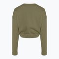 Кофта жіноча adidas Hyperglam Crop Crew focus olive 2