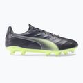 Футбольні бутси чоловічі PUMA King Pro 21 FG чорно-зелені 106549 05 2