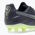 Футбольні бутси чоловічі PUMA King Pro 21 FG чорно-зелені 106549 05 8