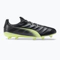 Футбольні бутси чоловічі PUMA King Platinum 21 FG/AG чорно-зелені 106478 05 2