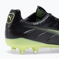 Футбольні бутси чоловічі PUMA King Platinum 21 FG/AG чорно-зелені 106478 05 8