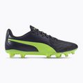 Футбольні бутси чоловічі PUMA King Hero 21 FG чорно-зелені 106554 05 2