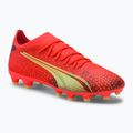 Футбольні бутси чоловічі PUMA Ultra Match FG/AG помаранчеві 106900 03