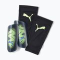 Протектори гомілок PUMA Ultra Flex Sleeve чорно-зелені 030830 10 8