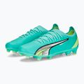 Футбольні бутси чоловічі PUMA Ultra Ultimate FG/AG блакитні 107163 03 10