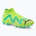 Футбольні бутси чоловічі PUMA Future Match+ Ll FG/AG зелені 107176 03