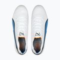 Футбольні бутси чоловічі PUMA King Ultimate MxSG puma white/puma black/blue glimmer/ultra orange 15