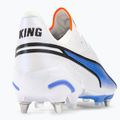Футбольні бутси чоловічі PUMA King Ultimate MxSG puma white/puma black/blue glimmer/ultra orange 9