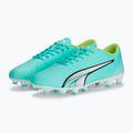 Футбольні бутси чоловічі PUMA Ultra Play FG/AG блакитні  107224 03 9