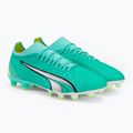 Футбольні бутси чоловічі PUMA Ultra Match FG/AG блакитні 107217 03 4