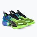 Кросівки для бігу чоловічі PUMA Fast-R NITRO Elite Carbon royal sapphire/fizzy lime 4