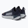 Чоловічі кросівки PUMA Softride Premier Slip-On темно-сині/платинові сірі/ультрапомаранчеві 3