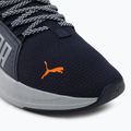 Чоловічі кросівки PUMA Softride Premier Slip-On темно-сині/платинові сірі/ультрапомаранчеві 8