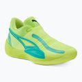 Кросівки для баскетболу чоловічі PUMA Rise Nitro fast yellow/electric peppermint