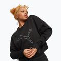 Кофта тренувальна жіноча PUMA Nova Shine Pull Over чорна 523085 01 4