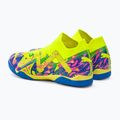 Футбольні бутси дитячі PUMA Future Match Energy It + Mid Jr ultra blue/yellow alert/luminous pink 3