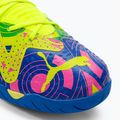 Футбольні бутси дитячі PUMA Future Match Energy It + Mid Jr ultra blue/yellow alert/luminous pink 7