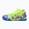 Футбольні бутси дитячі PUMA Future Match Energy It + Mid Jr ultra blue/yellow alert/luminous pink 11
