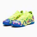 Футбольні бутси дитячі PUMA Future Match Energy It + Mid Jr ultra blue/yellow alert/luminous pink 13