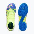 Футбольні бутси дитячі PUMA Future Match Energy It + Mid Jr ultra blue/yellow alert/luminous pink 15