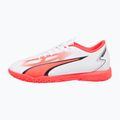 Футбольні бутси дитячі PUMA Ultra Play It Jr puma white/puma black/fire orchid 11
