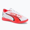 Футбольні бутси дитячі PUMA Ultra Play It Jr puma white/puma black/fire orchid