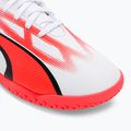 Футбольні бутси дитячі PUMA Ultra Play It Jr puma white/puma black/fire orchid 7