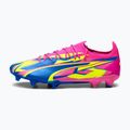 Футбольні бутси чоловічі PUMA Ultra Ultimate Energy Fg/Ag luminous pink/ultra blue/yellow alert 11