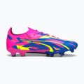 Футбольні бутси чоловічі PUMA Ultra Ultimate Energy Fg/Ag luminous pink/ultra blue/yellow alert 12