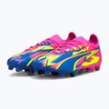 Футбольні бутси чоловічі PUMA Ultra Ultimate Energy Fg/Ag luminous pink/ultra blue/yellow alert 13