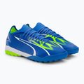 Футбольні бутси чоловічі PUMA Ultra Match Tt ultra blue/puma white/pro green 4