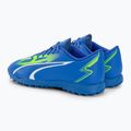 Футбольні бутси дитячі PUMA Ultra Play Tt Jr ultra blue/puma white/pro green 3