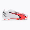 Футбольні бутси чоловічі PUMA Ultra Match Fg/Ag puma white/puma black/fire orchid 2