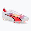 Футбольні бутси чоловічі PUMA Ultra Ultimate Fg/Ag puma white/pum black/fire orchid