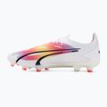 Футбольні бутси чоловічі PUMA Ultra Ultimate Fg/Ag puma white/pum black/fire orchid 10