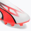 Футбольні бутси чоловічі PUMA Ultra Match+ Ll Fg/Ag puma white/puma black/fire orchid 9