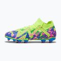 Футбольні бутси чоловічі PUMA Future Match Energy Fg/Ag ultra blue/yellow alert/luminous pink 11