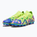 Футбольні бутси чоловічі PUMA Future Match Energy Fg/Ag ultra blue/yellow alert/luminous pink 13