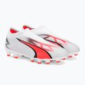 Футбольні бутси дитячі PUMA Ultra Match Ll Fg/Ag Jr puma white/puma black/fire orchid 4