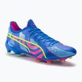 Футбольні бутси чоловічі PUMA King Ultimate Energy Fg/Ag ultra blue/luminous pink/luminous blue