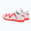 Футбольні бутси чоловічі PUMA Future Play It puma white/fire orchid 5