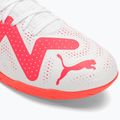 Футбольні бутси чоловічі PUMA Future Play It puma white/fire orchid 9