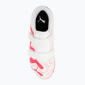 Футбольні бутси дитячі PUMA Future Play It V Jr puma white/fire orchid 6