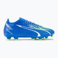 Футбольні бутси чоловічі PUMA Ultra Match Fg/Ag ultra blue/puma white/pro green 2