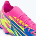 Футбольні бутси чоловічі PUMA Ultra Match Energy Fg/Ag luminous pink/yellow alert/ultra blue 8